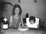 Mireille et Virginie, le 22 septembre 1968