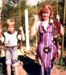 Mireille et Stphane, en juillet 1977